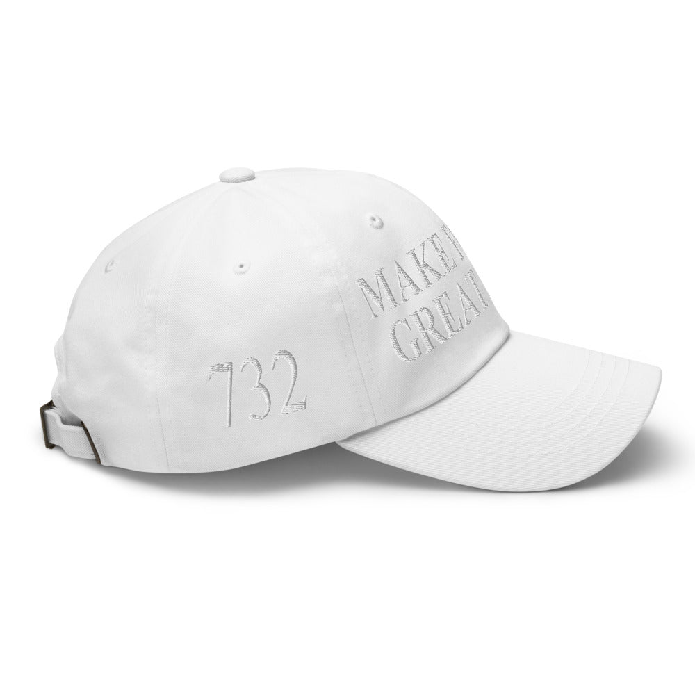 Casquette blanche, côté droit