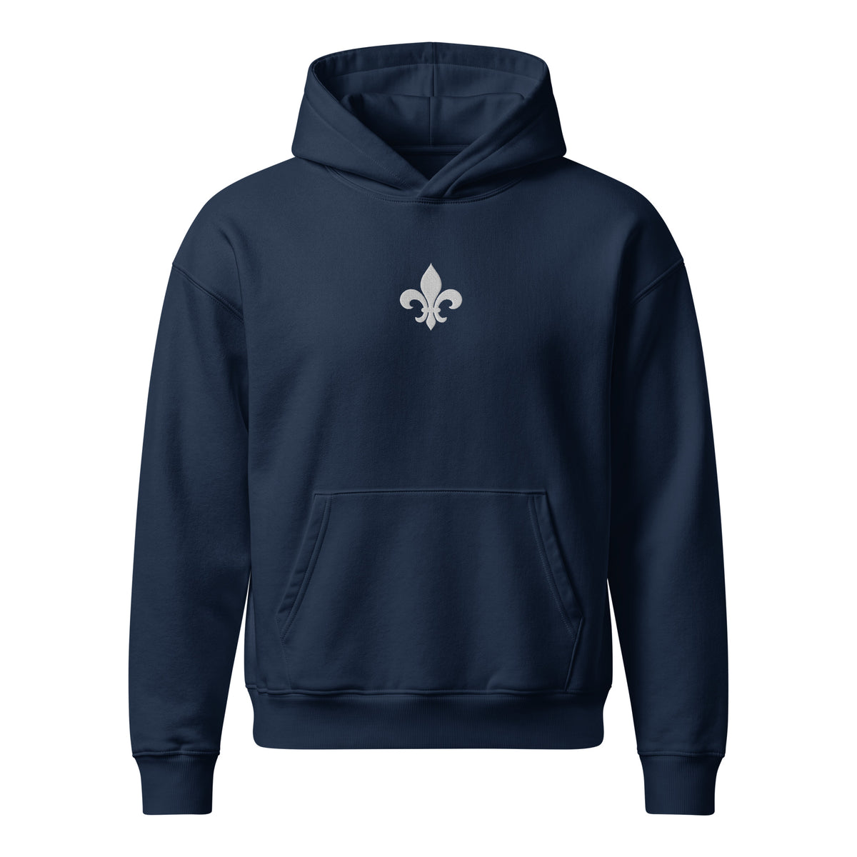 Sweat français fleur de lys brodée, pull Maison 732